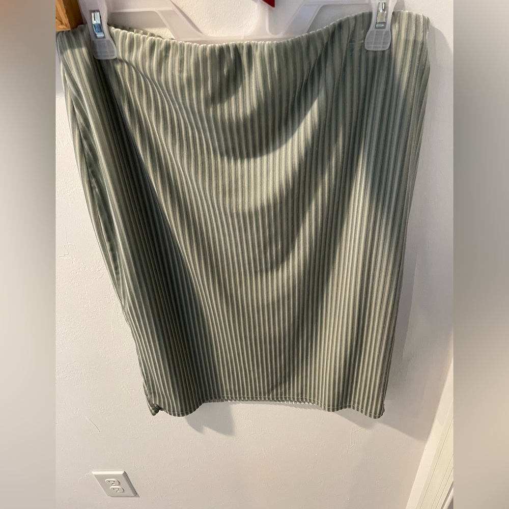 Velvet Work Skirt